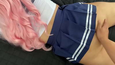 ฉันระยำน้องสาวต่างแม่ในชุดคอสตูมระหว่างเล่นเกม